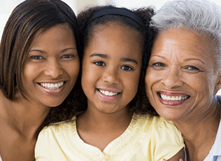 Mom, Daughter and Grandmother