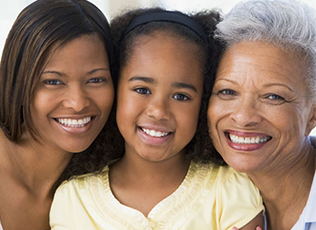 Mom, Daughter and Grandmother