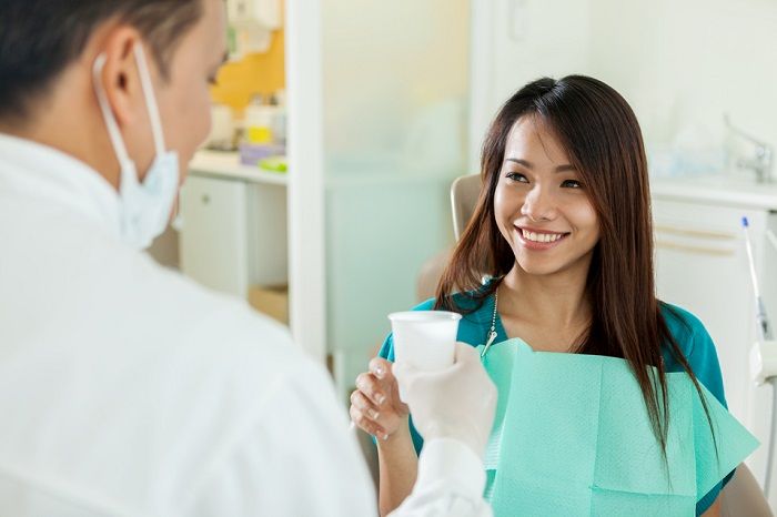 Smiling Dental Patient